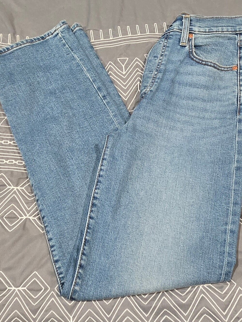 Levis Ribcage Straight Jeans Size 26